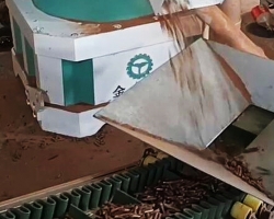 福建年产5000吨稻壳颗粒机生产线设备调试完成